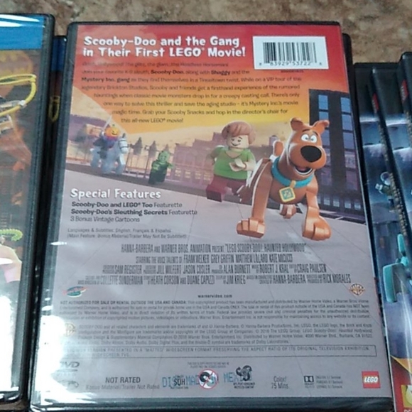 Batman +  Scooby Doo Lego Movies, set of 3 - Picture 7 of 10